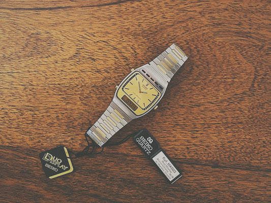 NOS - New Old Stock Seiko alarm chronograph
