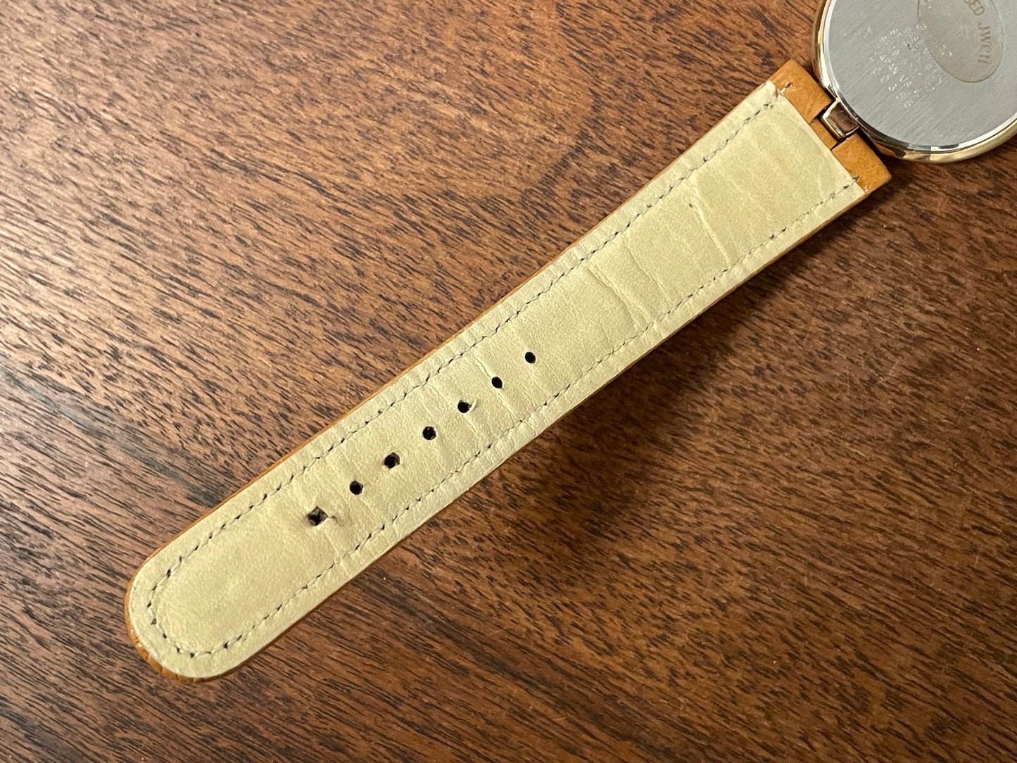 (1997) Seiko 6F29-6000 dress watch - White dial w/ moonphase complication (NOS)