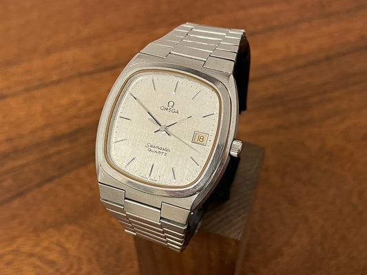 Vintage Omega Seamaster Quartz ST 396.0890 caliber 1342 front view