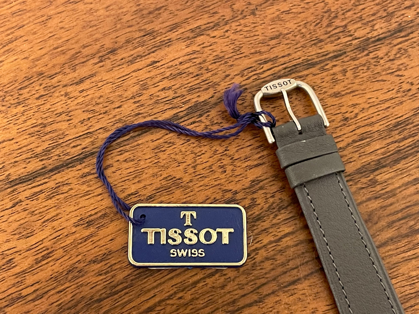 (1980s) Tissot RockWatch R150 black/grey granite - mid size model (NOS)