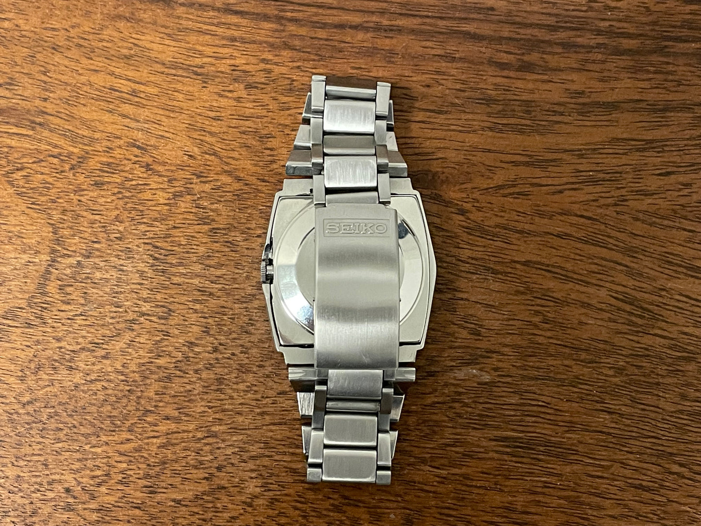 (1976) Seiko 5 Automatic 6119-5460 hexagon case - blue dial (serviced)