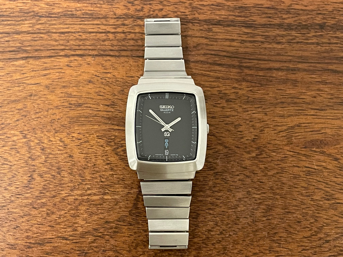 (1977) Seiko 4633-5029 Quartz 4004 - Dark grey dial (serviced)