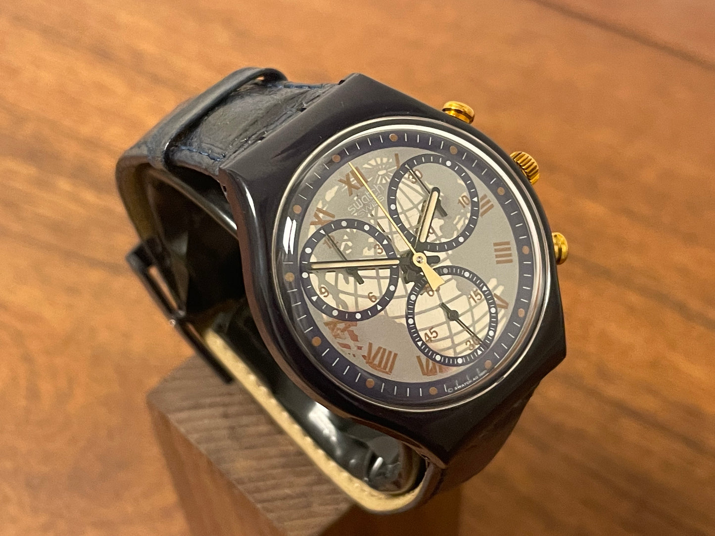 (1991) Swatch SCN104 Chrono "Timeless Zone" (NOS)