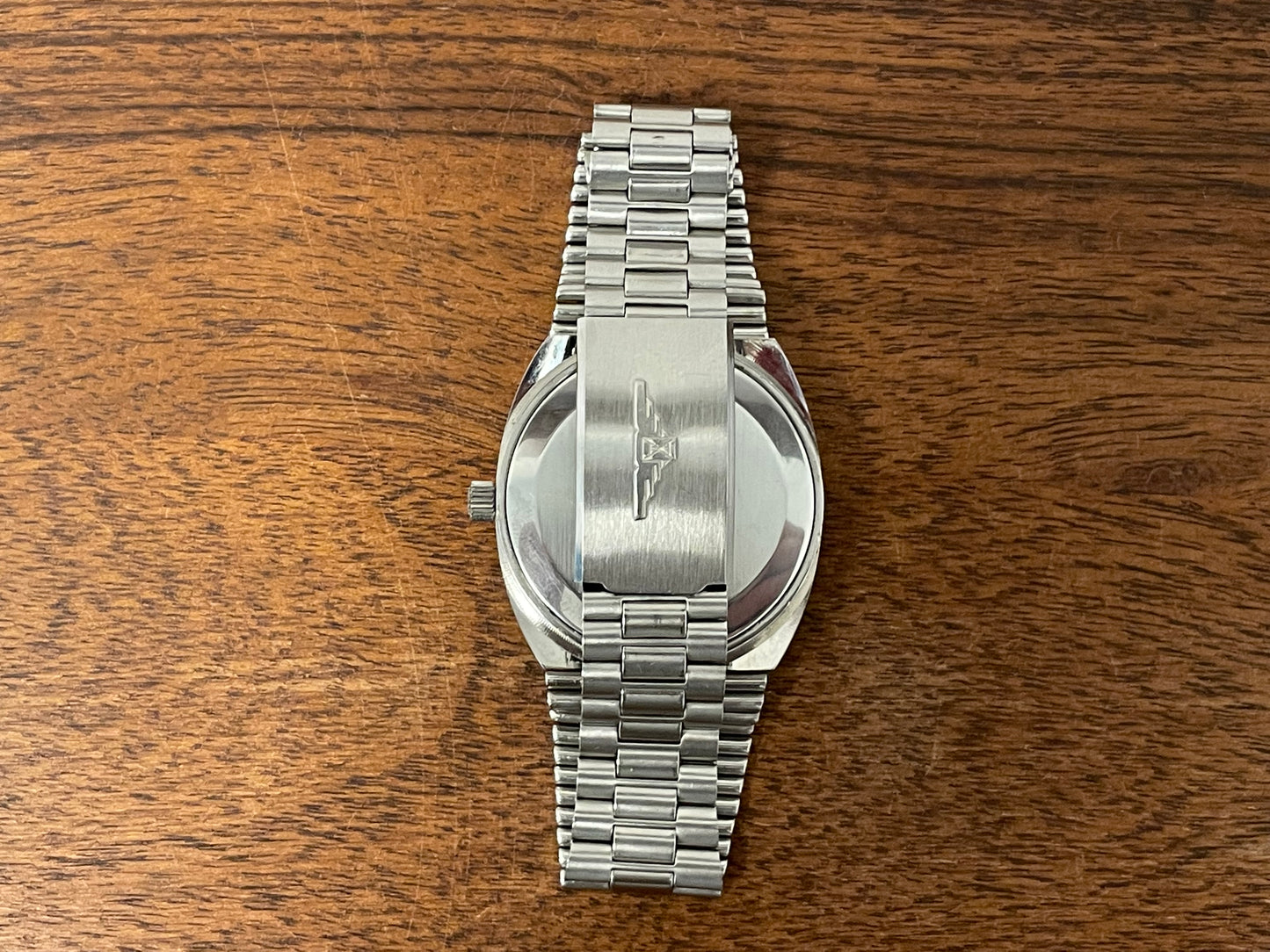 (1970s) Longines Conquest Electronic /w unmarked movement cal. 9154 - silver brushed dial (serviced)
