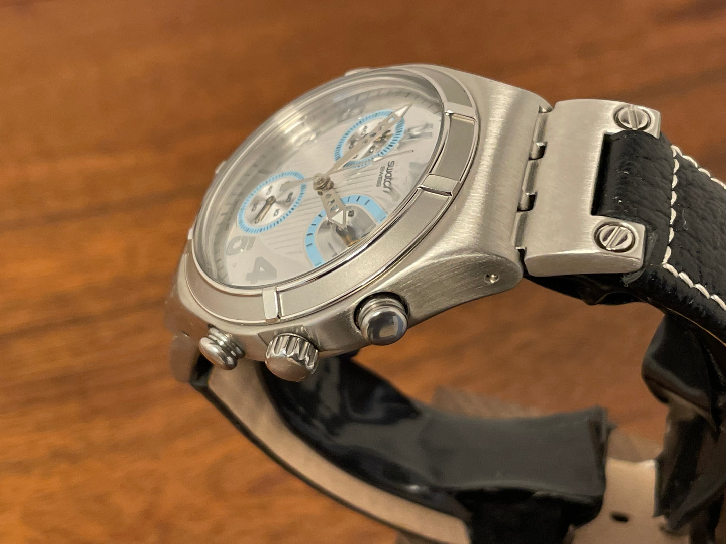 (2007) Swatch YCS500 Irony Chrono "Sense Sword" (NOS)