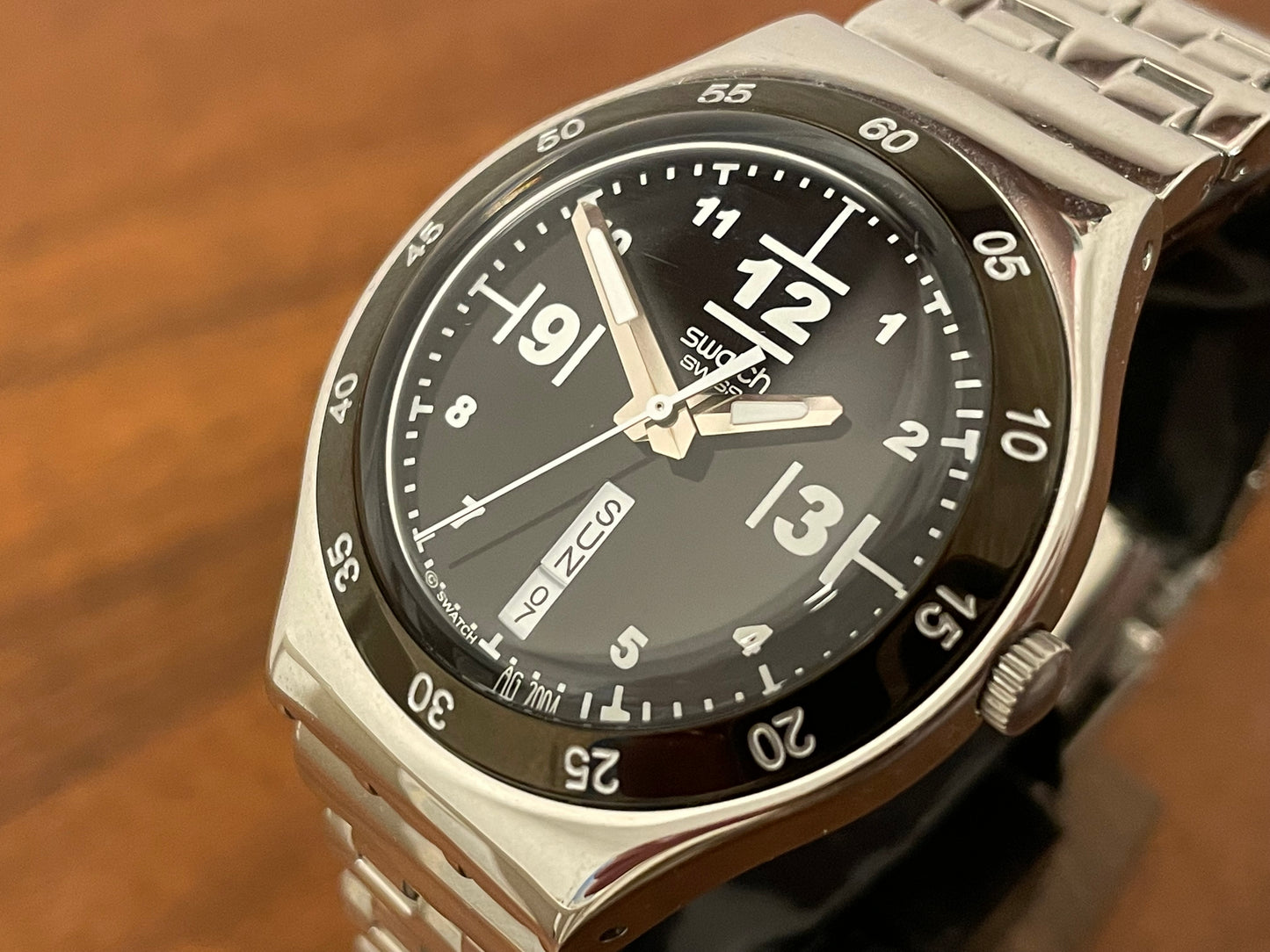 (2004) Swatch YGS734G Irony Big "Private Jet" (full set)