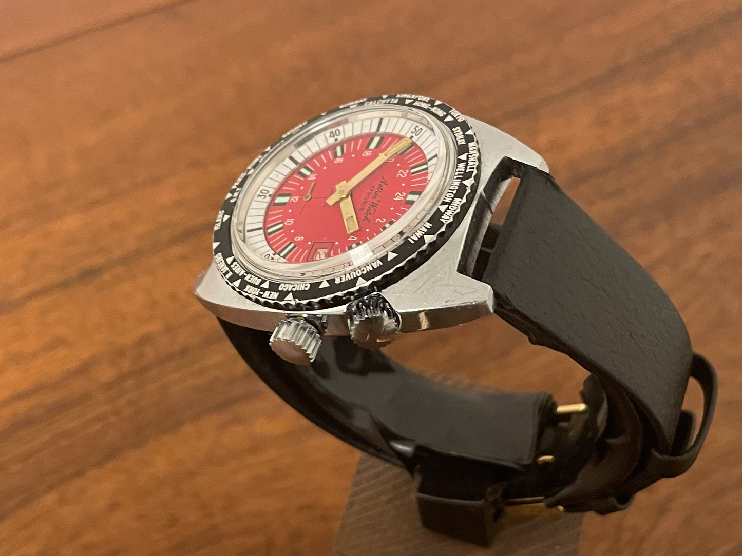 (1970s) Astrée Watch GMT/world timer (serviced)