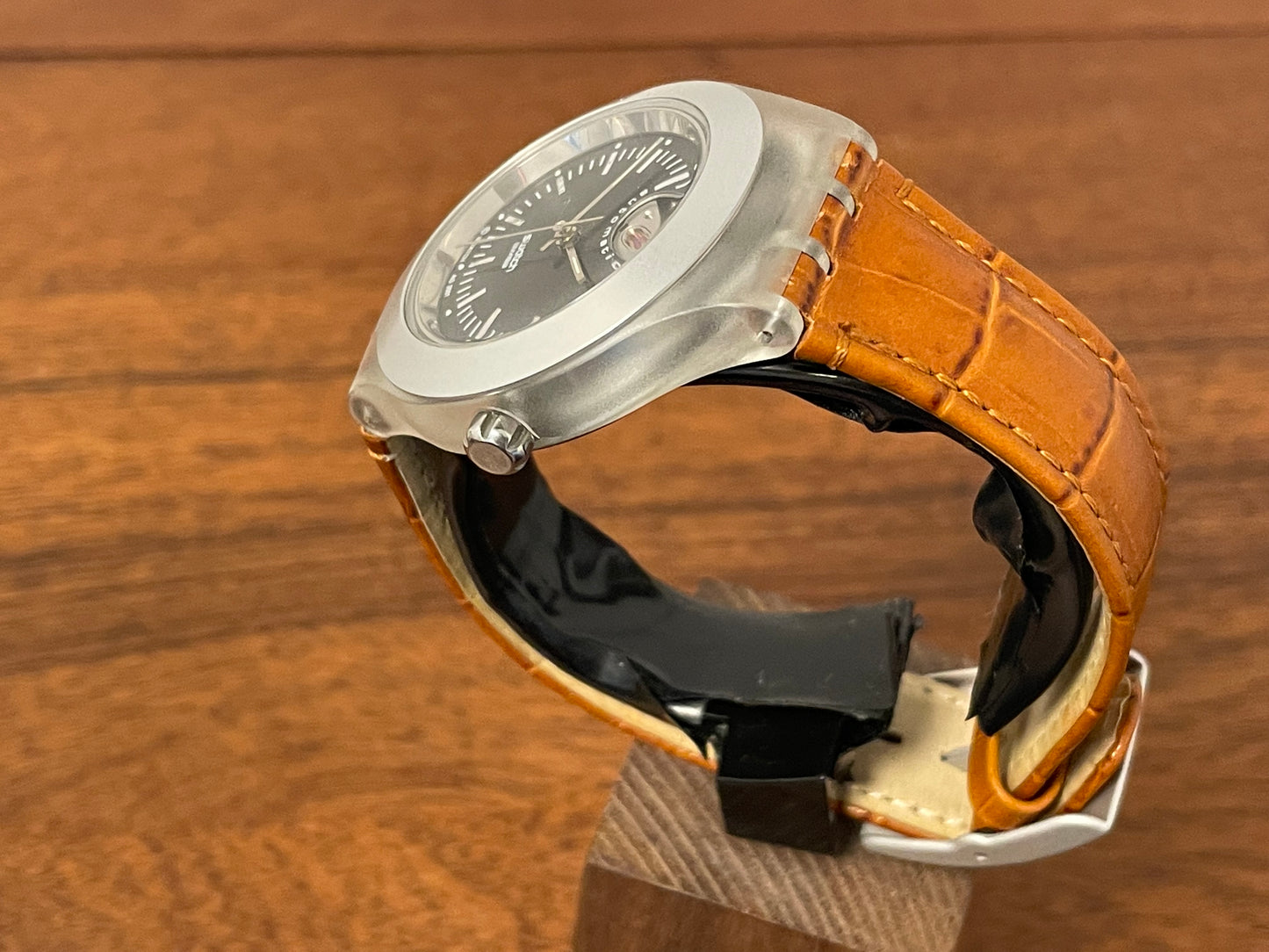 (2001) Swatch SVDK1001 Irony Diaphane Automatic "Gravitation"