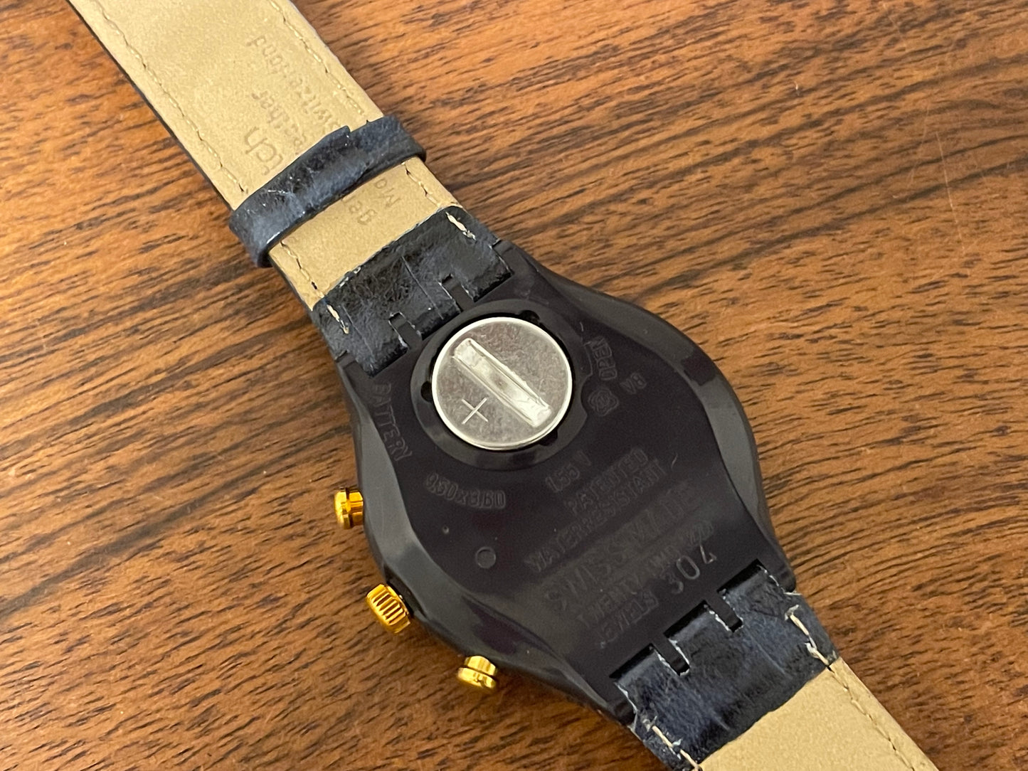 (1991) Swatch SCN104 Chrono "Timeless Zone" (NOS)