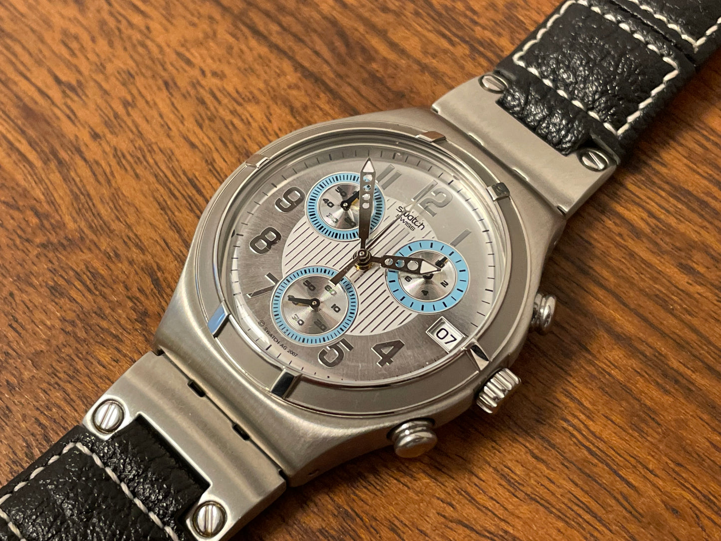 (2007) Swatch YCS500 Irony Chrono "Sense Sword" (NOS)