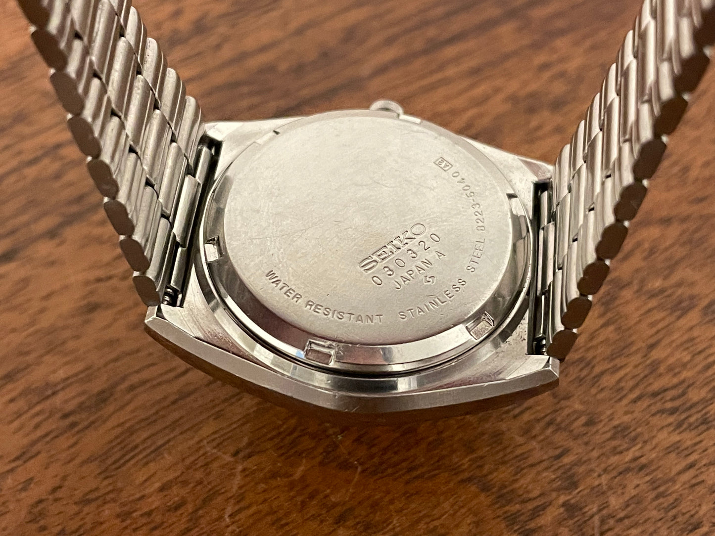 (1980) Seiko 8223-5040 SQ hexagon case (serviced)