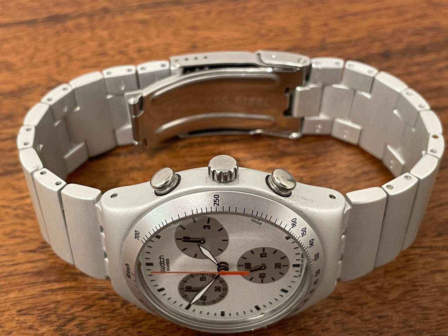 (2004) Swatch YCS4035AG Irony Chrono "Magnificent Simplicity"