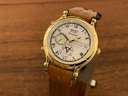 New Old Stock Seiko 6M23-8000 Age of Discovery from 1992