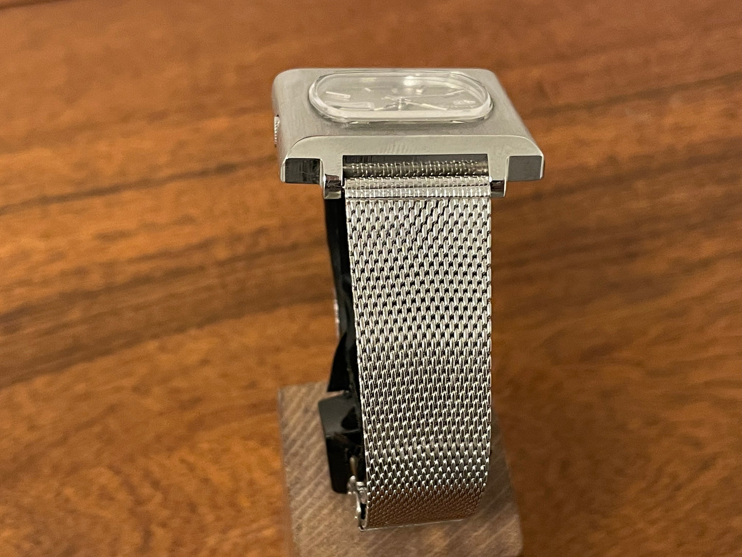 (1972) Seiko 5 Automatic 6119-5401 "TV" dial, square case with silver dial (full service)