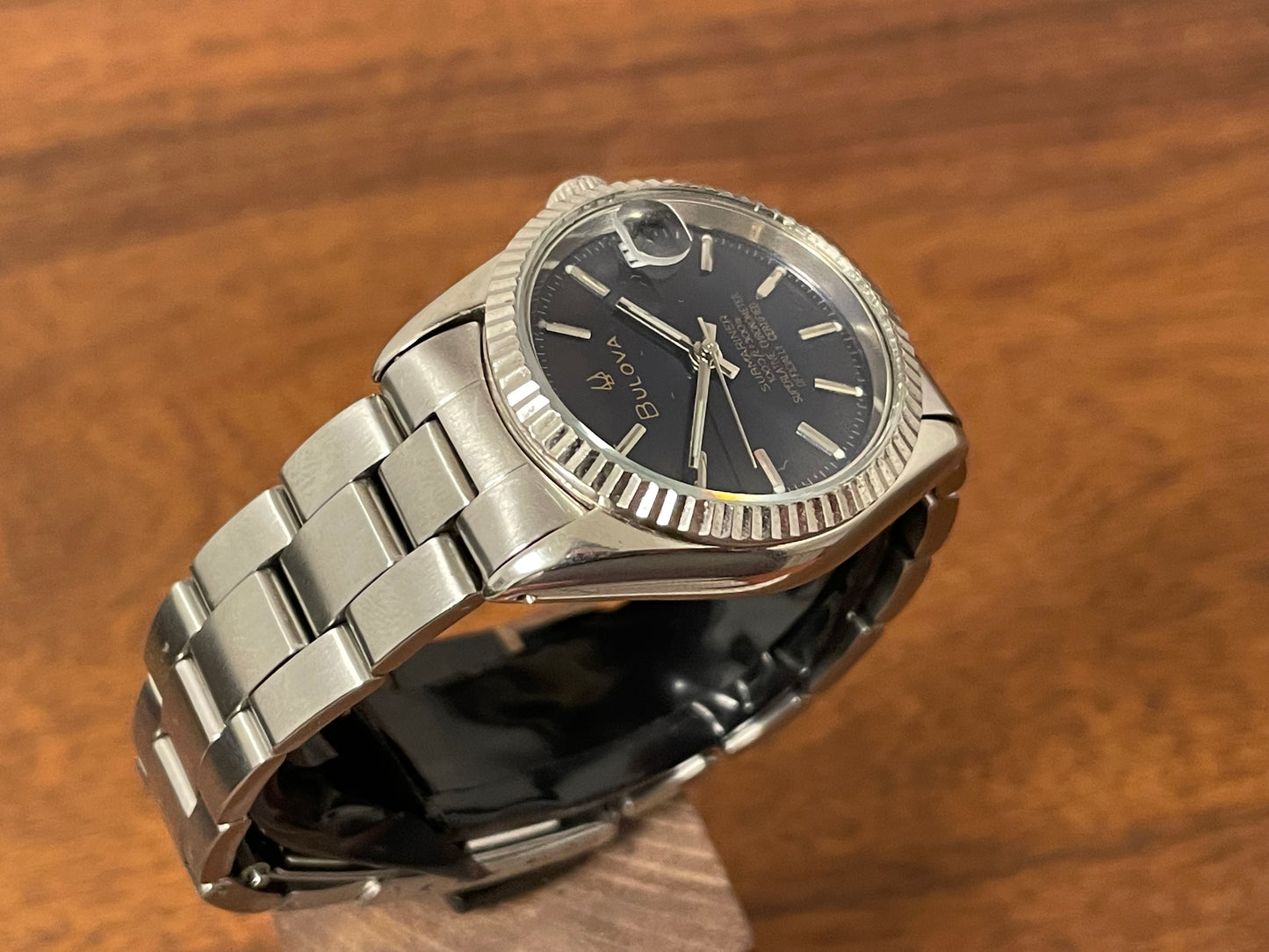 (1970s) Bulova Submariner, Superlative Chronometer Official Certified - small size (full service)