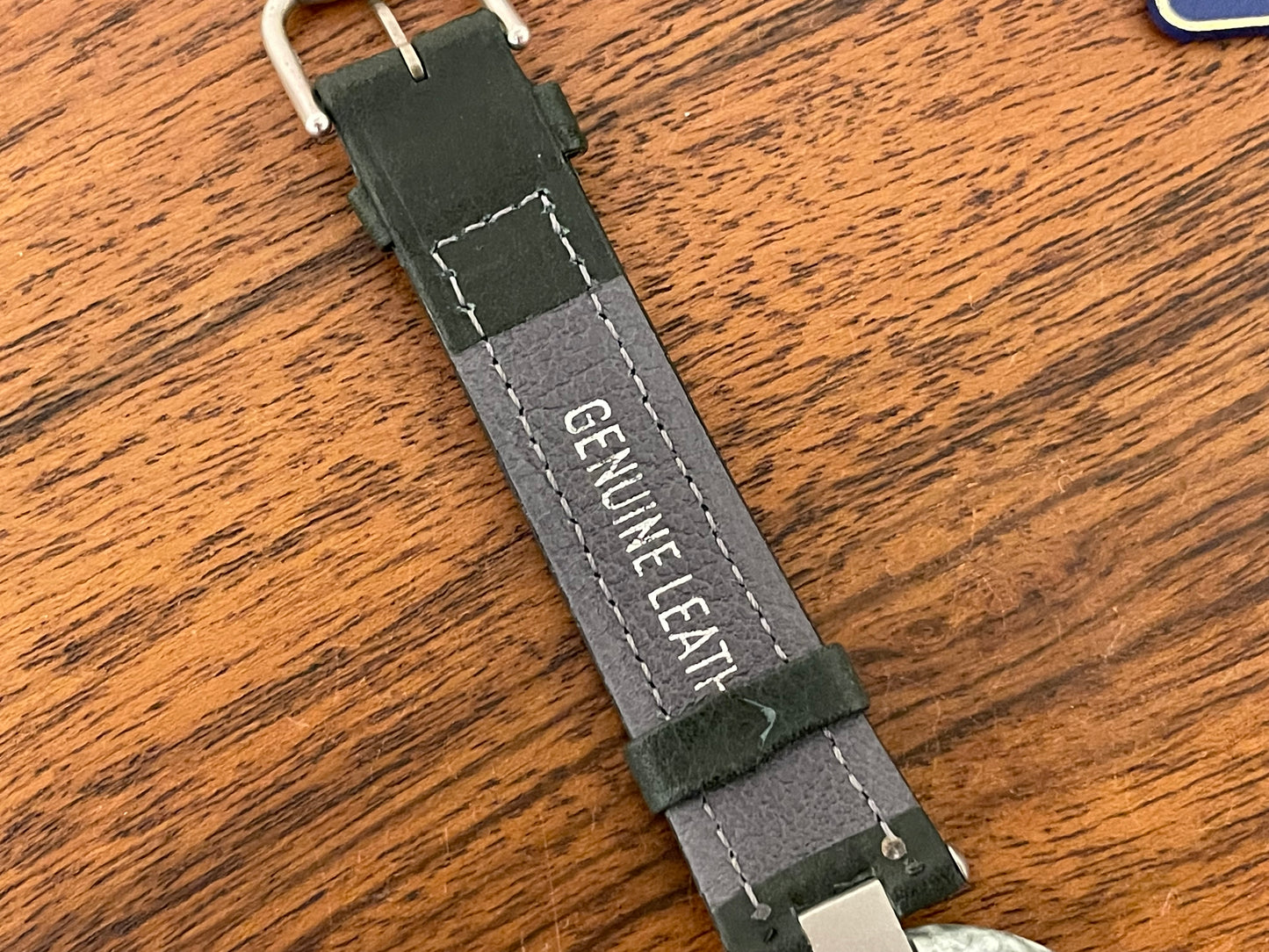 (1980s) Tissot RockWatch R150 green granite - mid size model (NOS)