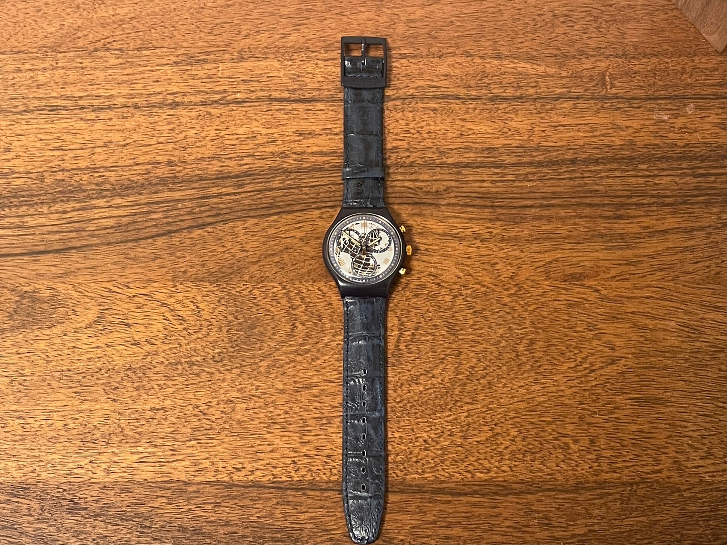 (1991) Swatch SCN104 Chrono "Timeless Zone" (NOS)