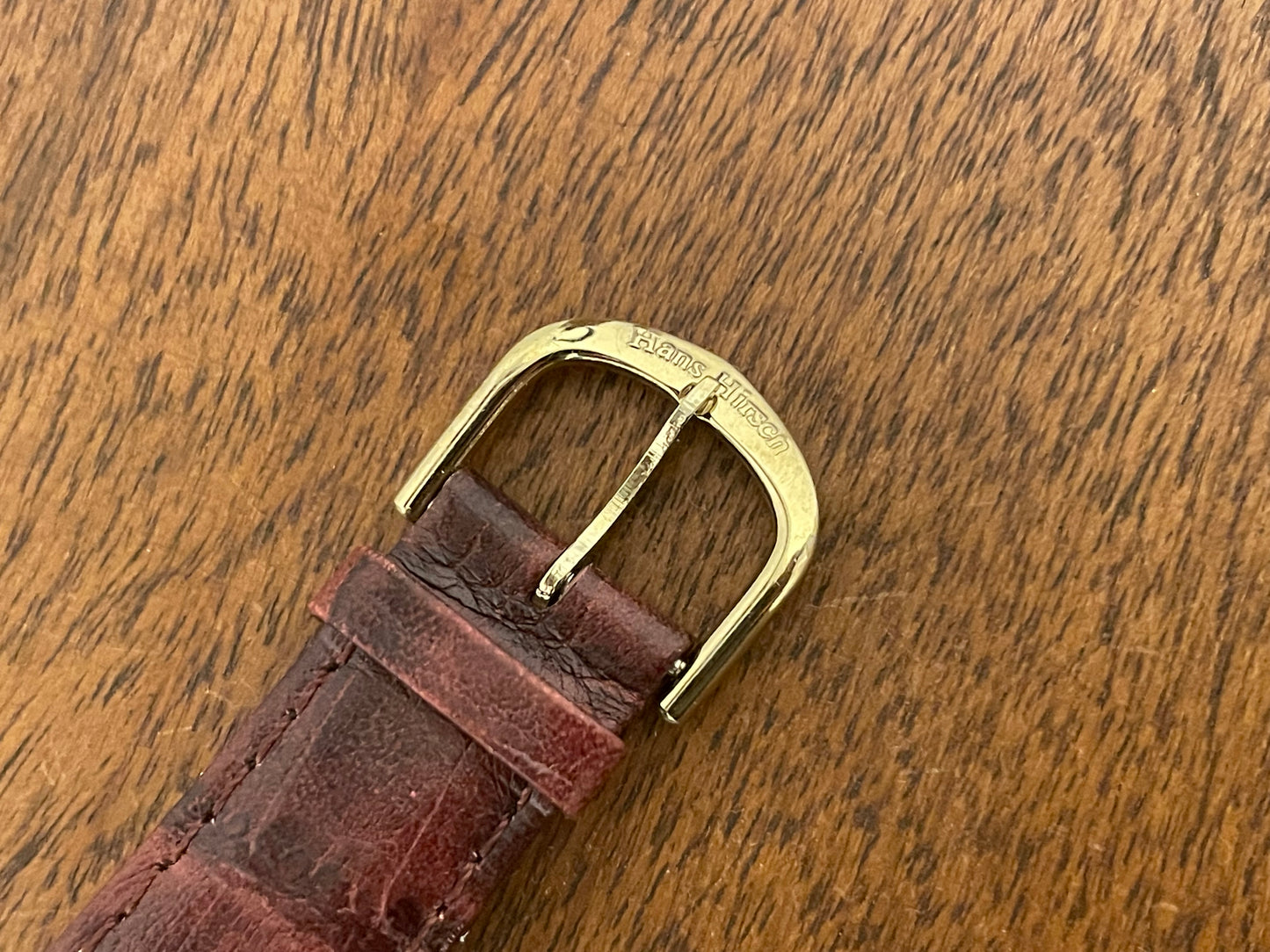 (1990s) Hans Hirsch Edelsteinuhr dress watch with gemstone dial (serviced)