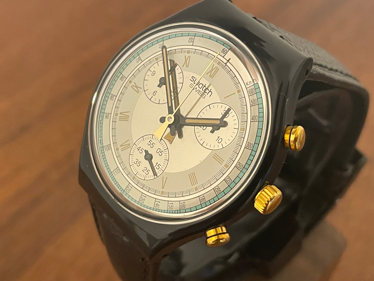(1991) Swatch SCB109 Chrono "Colossal" (NOS)