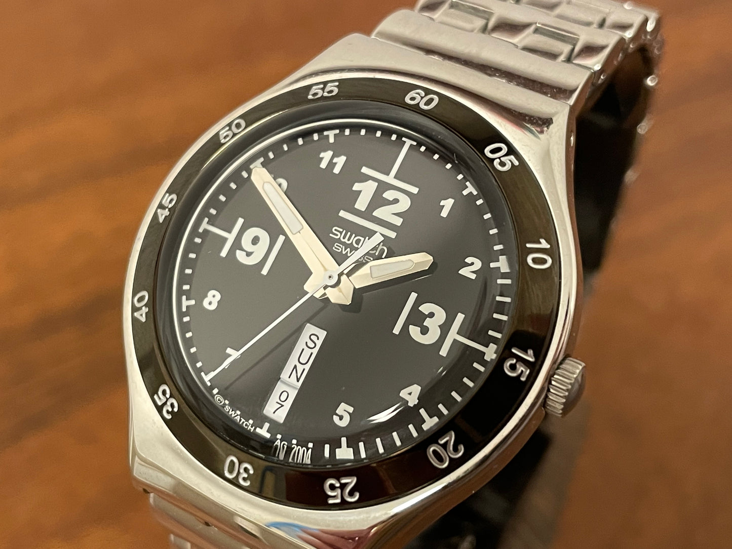 (2004) Swatch YGS734G Irony Big "Private Jet" (full set)