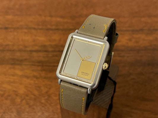 New old stock Seiko 5P30-5220 Quartz "Tank" dress watch from 1996
