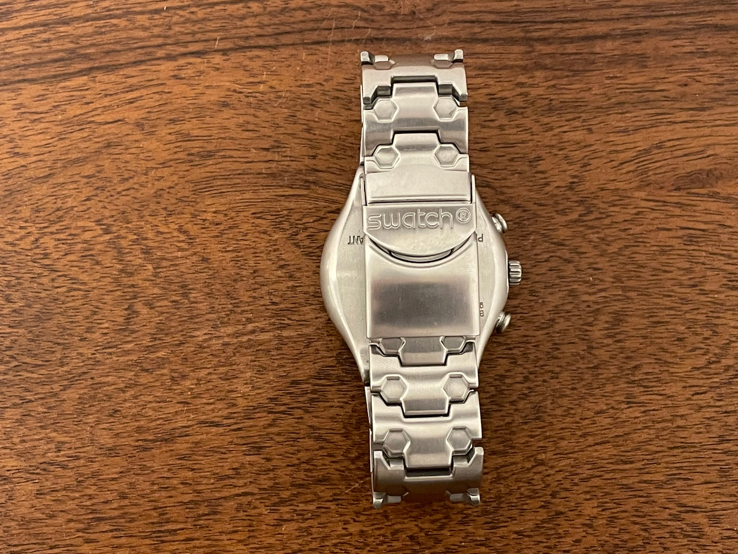 (2005) Swatch YCS470G Irony Chrono "Upper Steel"