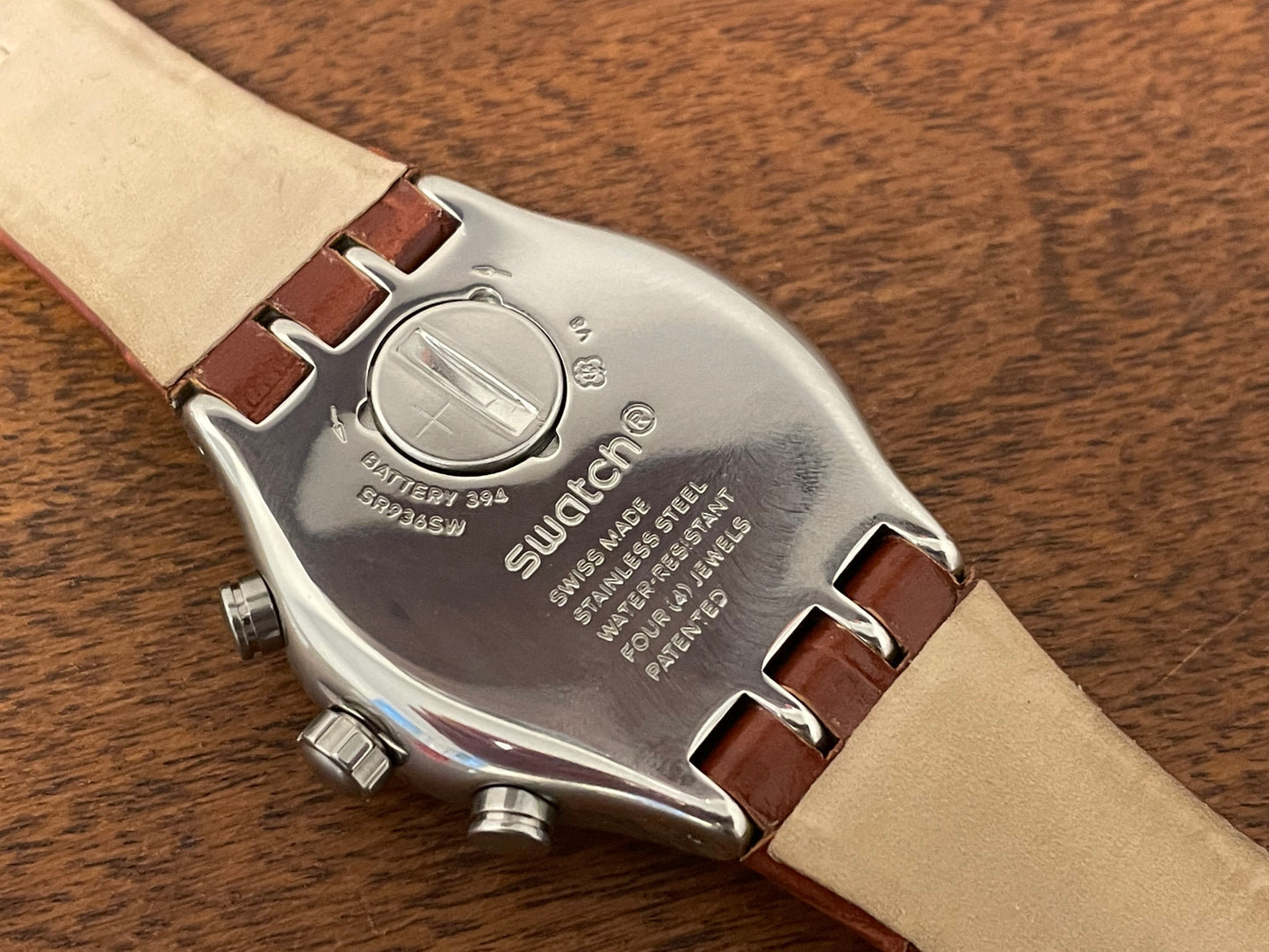 (2016) Swatch YVS414 Irony Chrono "Back To The Roots" (NOS)