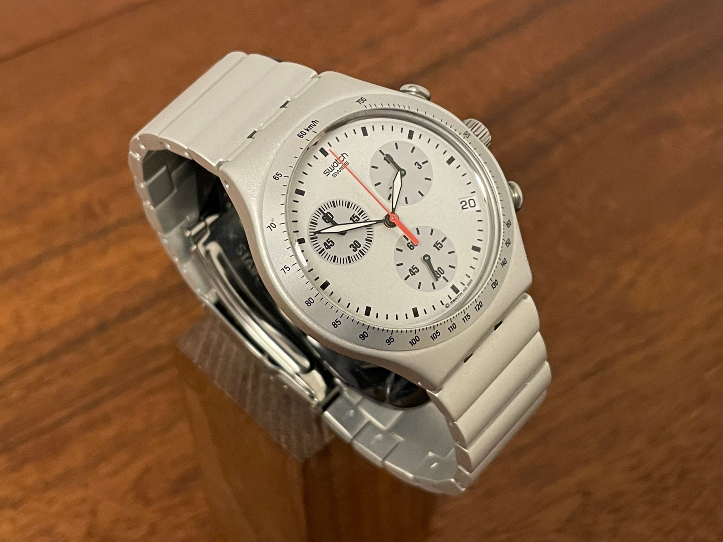 (2004) Swatch YCS4035AG Irony Chrono "Magnificent Simplicity"