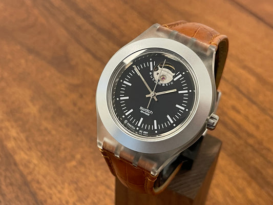 (2001) Swatch SVDK1001 Irony Diaphane Automatic "Gravitation"