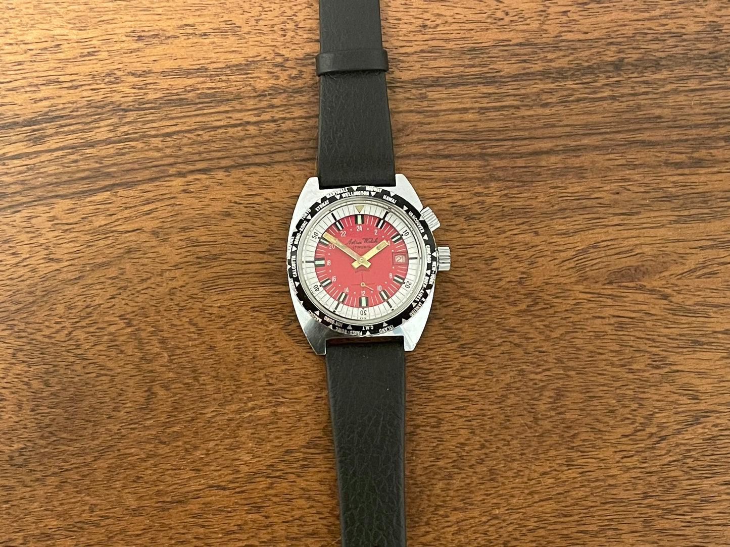 (1970s) Astrée Watch GMT/world timer (serviced)