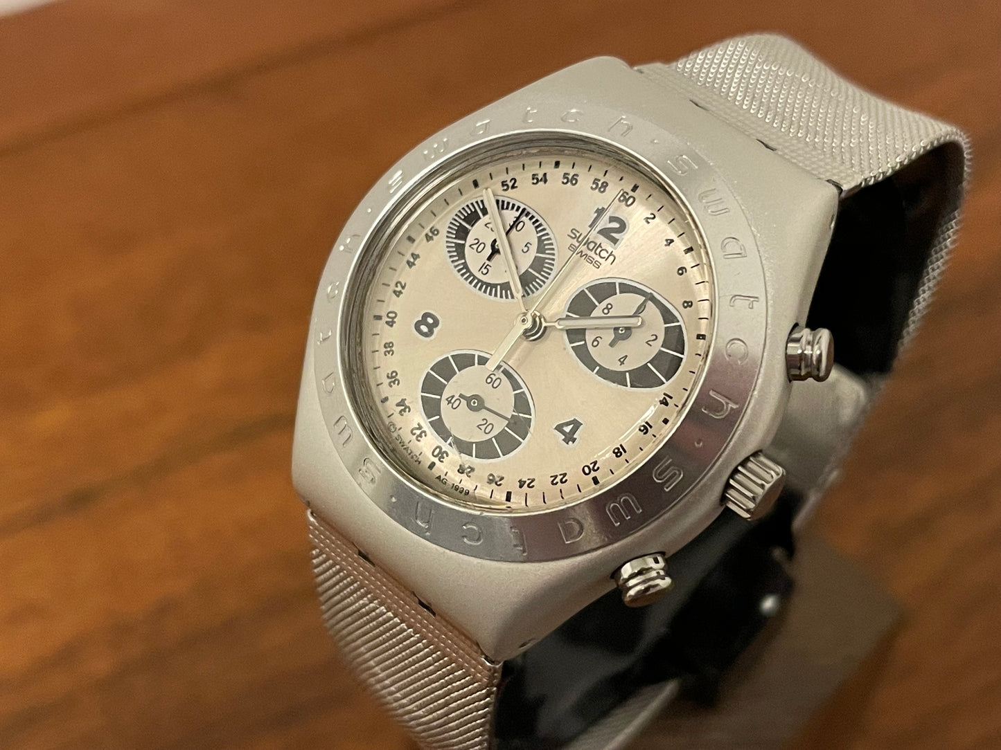 (1999) Swatch YMS1001M Irony Midi Chrono "Daydream"