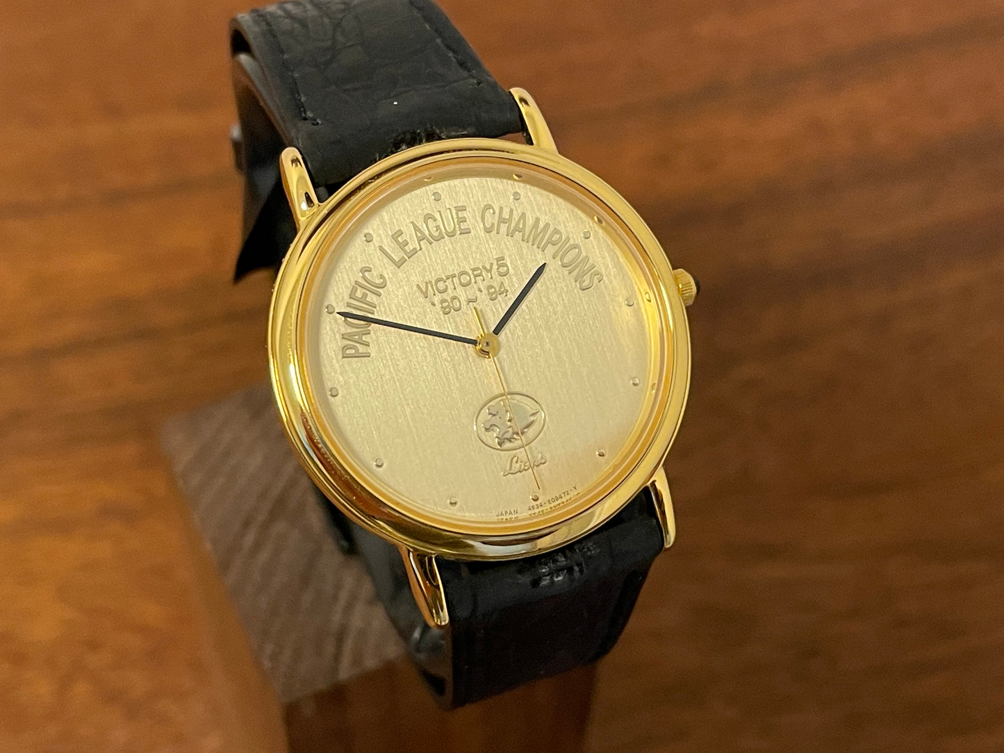 (1994) Citizen 98-5671 dress watch - Pacific League Champions Victory 5 '90-'94 Lions (NOS)