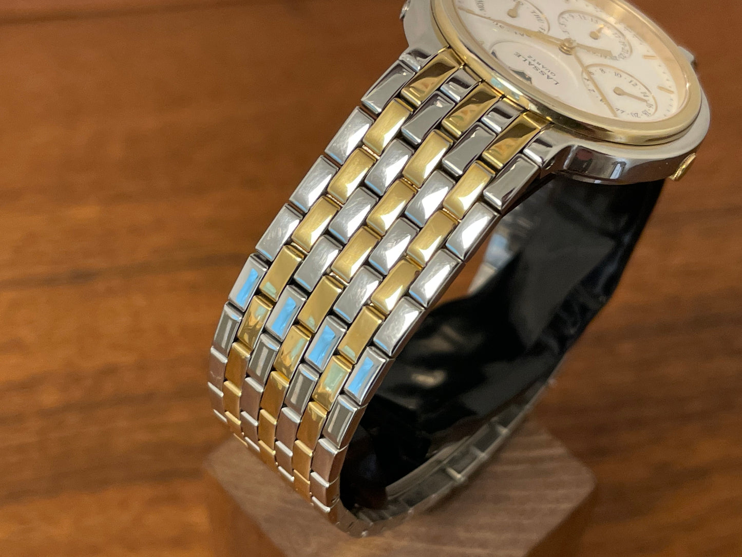 (1998) Lassale by Seiko 7F69-6029 moon phase/calender dress watch (serviced)