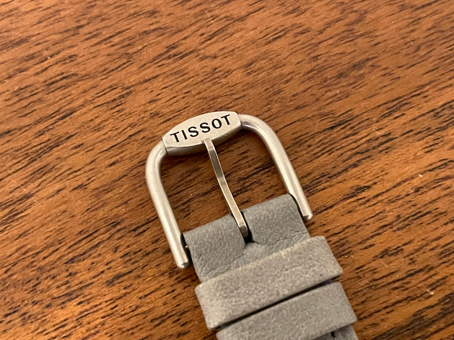 (1980s) Tissot RockWatch R150 white/grey granite - mid size model (NOS)