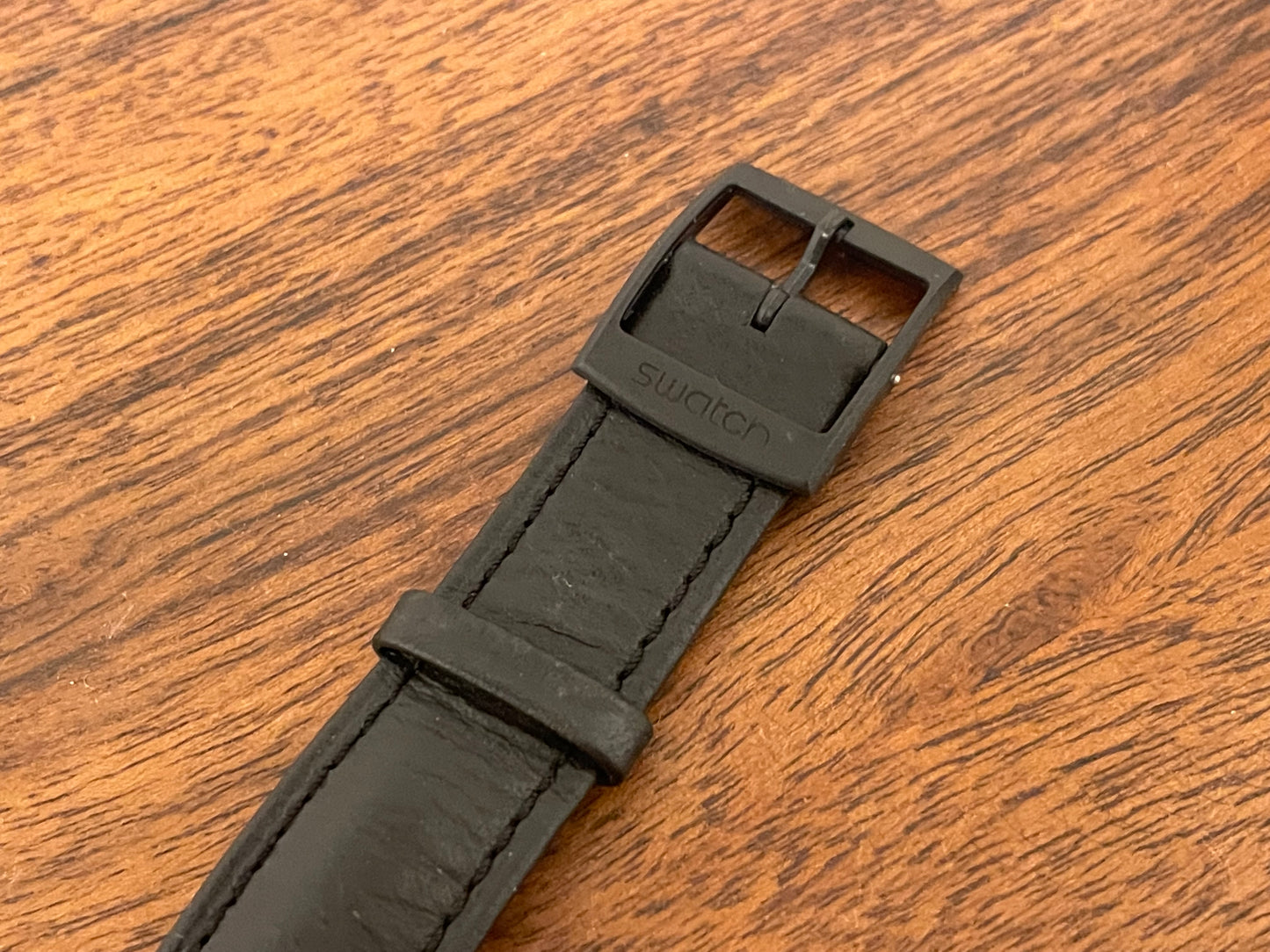 (1990) Swatch SCB106 Chrono "Wall Street" (NOS + full set)