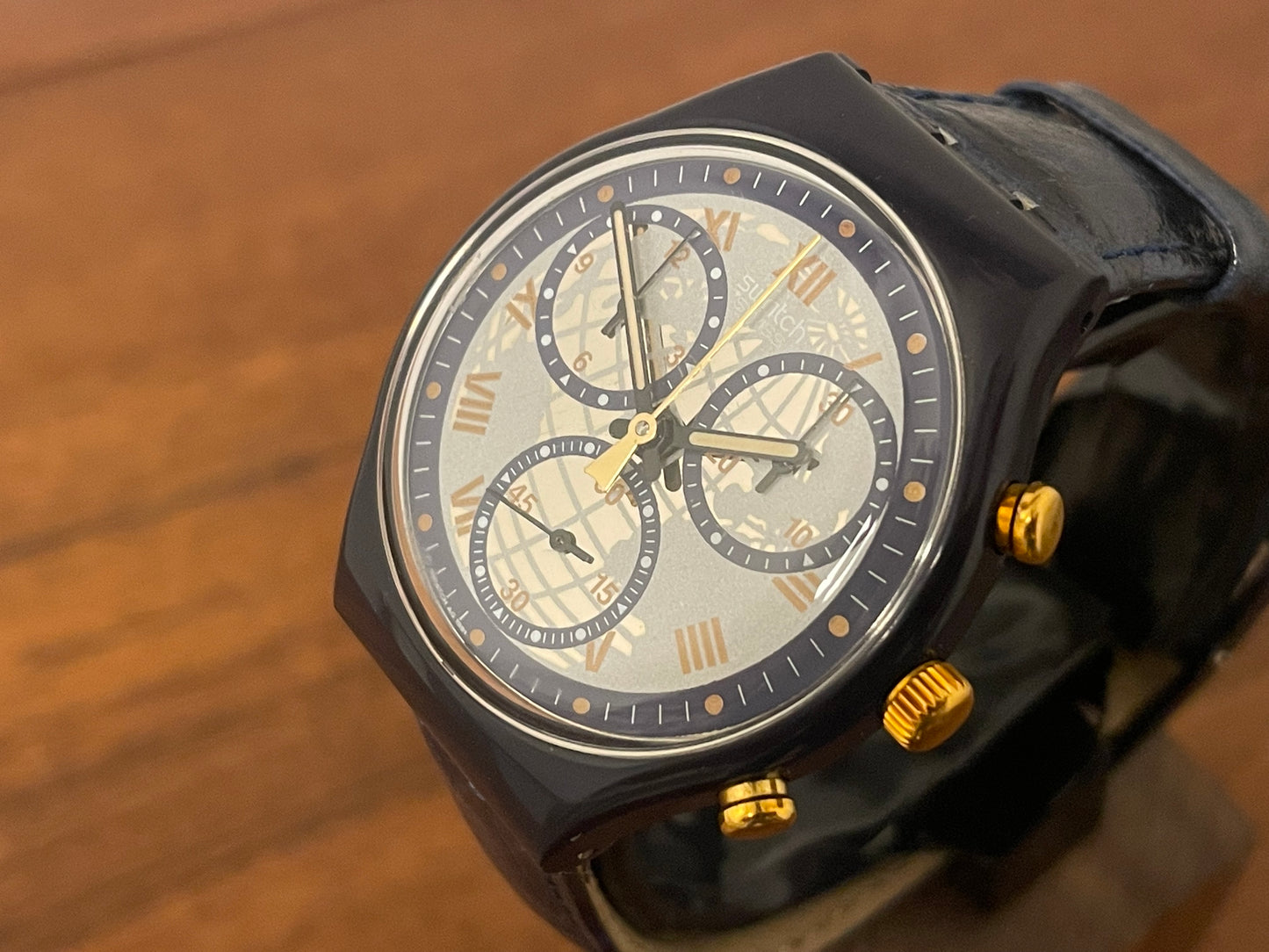 (1991) Swatch SCN104 Chrono "Timeless Zone" (NOS)
