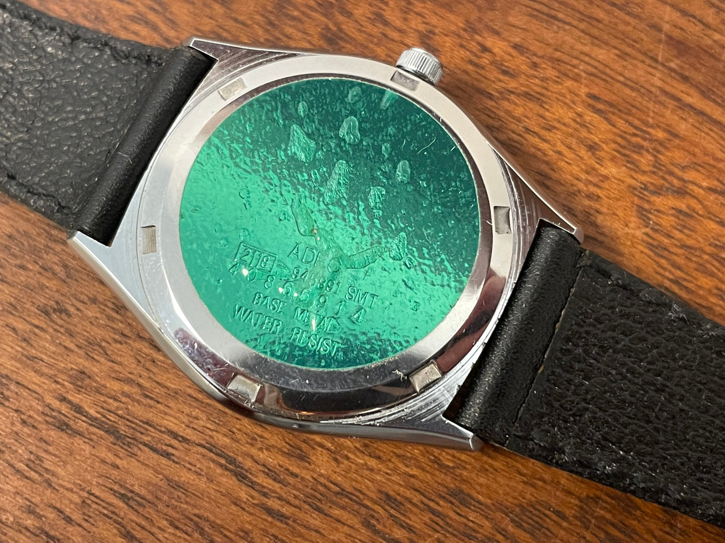 (1990s) ADEC (by Citizen) AGO-917-12Z - silver dial w/ silver markers (NOS)