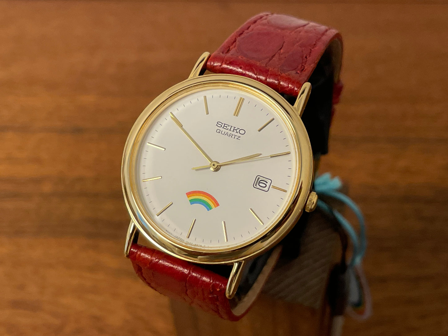 New old stock Seiko 7N22-8A00 Quartz "Arcobaleno" dress from 2002