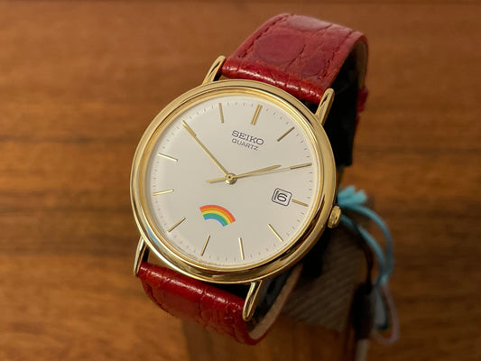 New old stock Seiko 7N22-8A00 Quartz "Arcobaleno" dress  from 1992