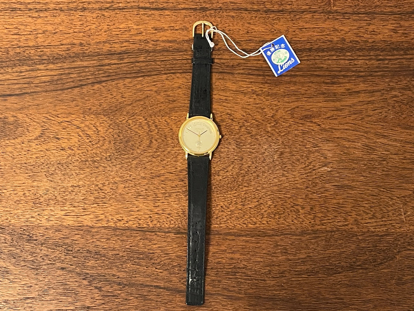 (1994) Citizen 98-5671 dress watch - Pacific League Champions Victory 5 '90-'94 Lions (NOS)