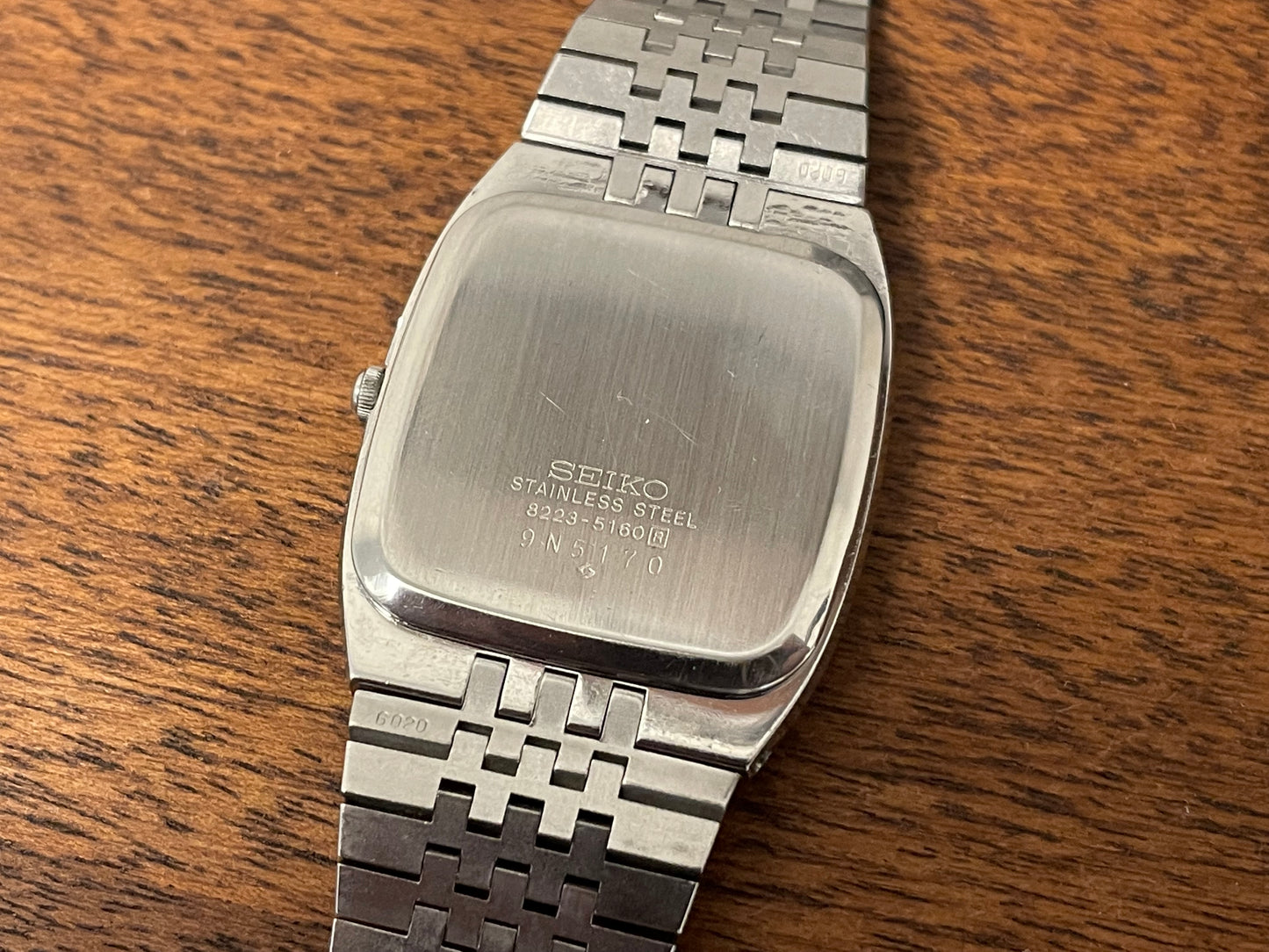 (1989) Seiko 8223-5160 Quartz SQ "TV dial" (serviced)