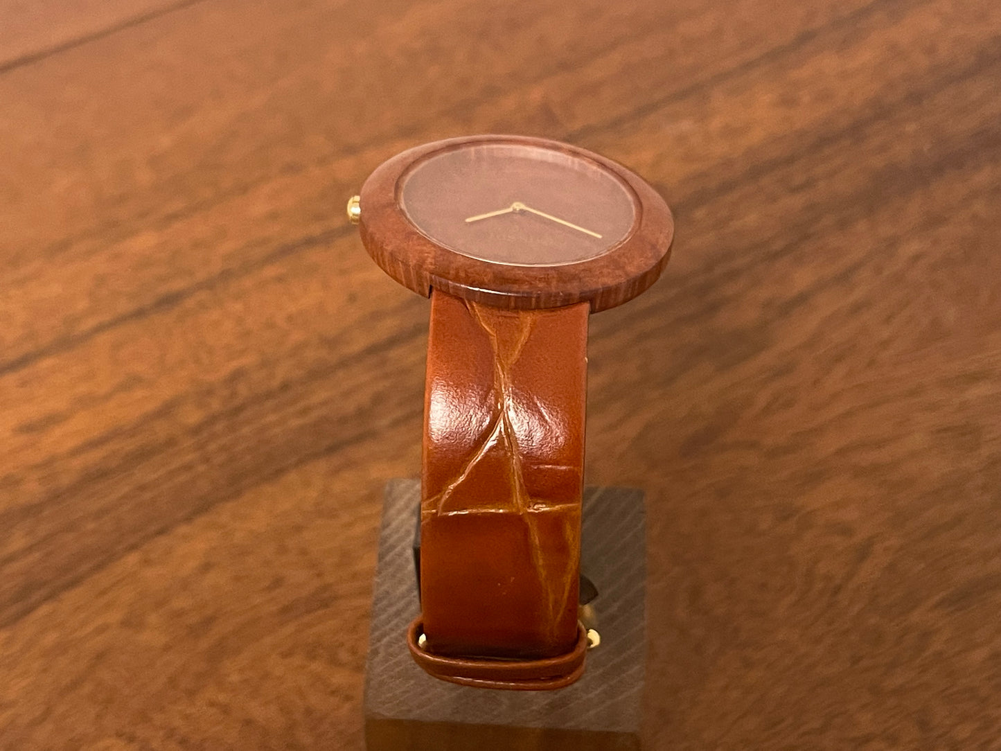 (1988) Tissot WoodWatch W151 - Mediterranean Briar case and dial