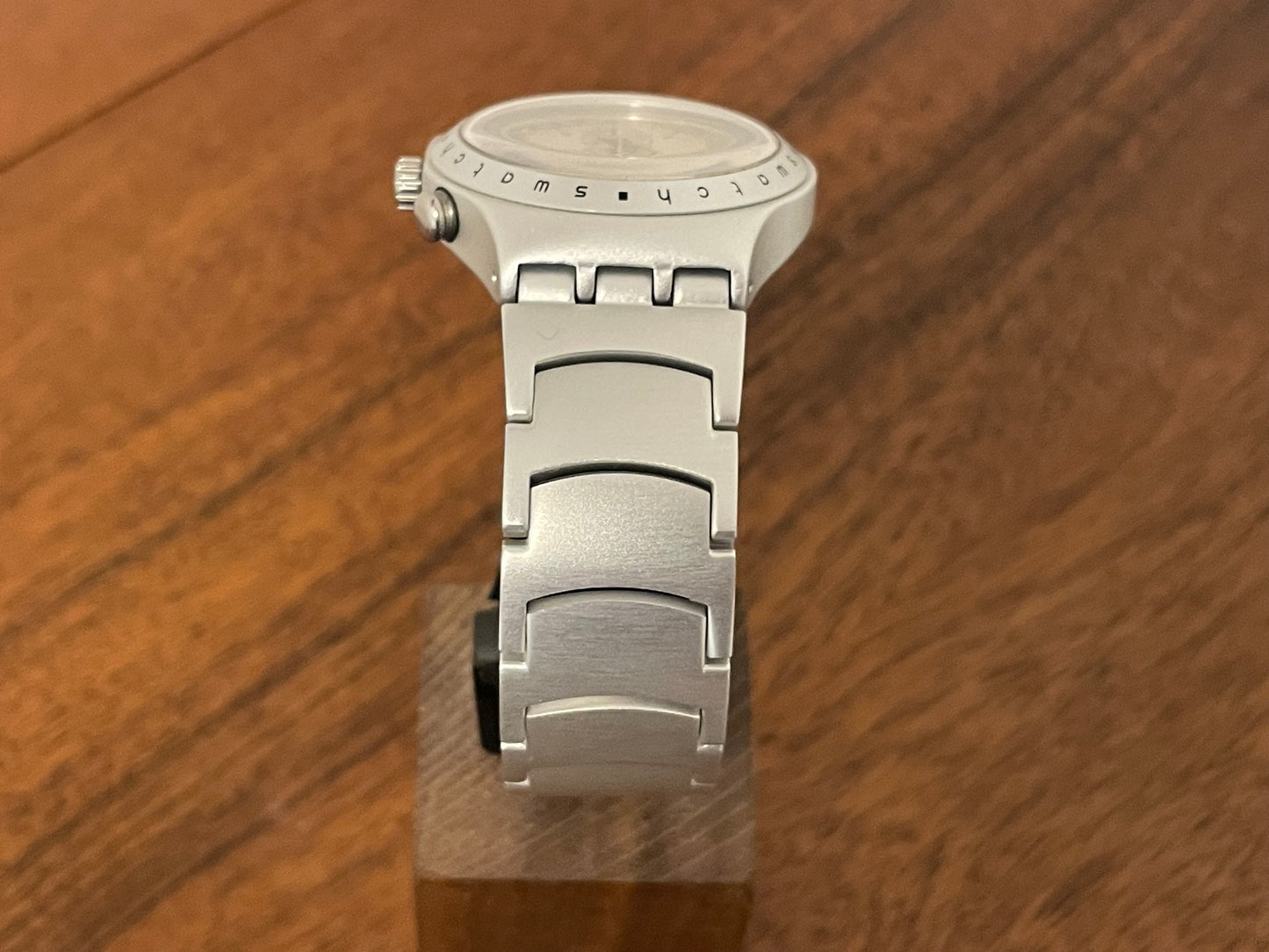 (1999) Swatch YCS4006AG Irony Chrono "FREEZING RAIN"