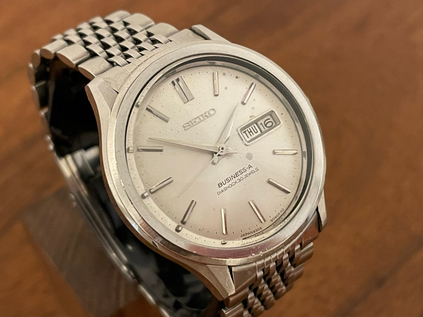 (1967) Seiko 8306-9030 Business-A Diashock 30 jewels (full service)