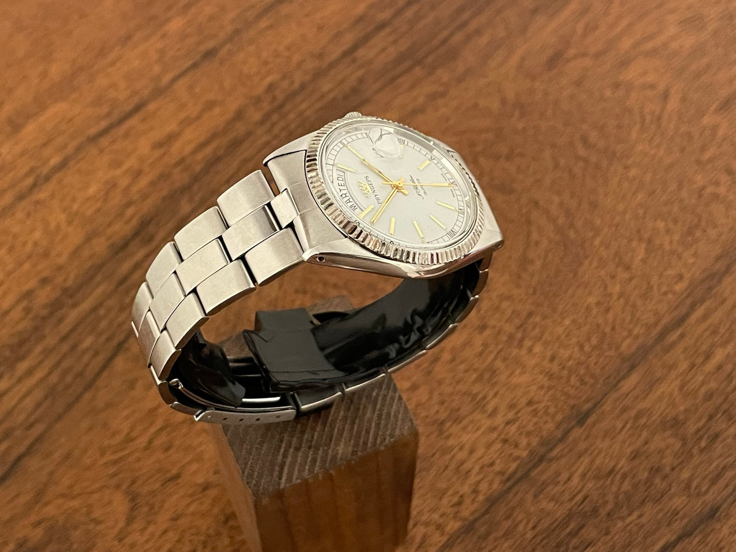 (1980s/1990s) Pryngeps Flatline "President" dress watch