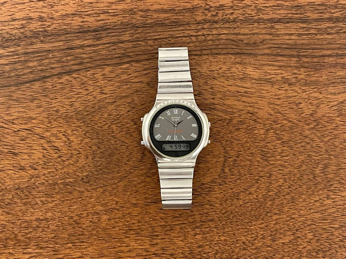 (1980s) Citizen T011-312724 KA Chronograph W.R.