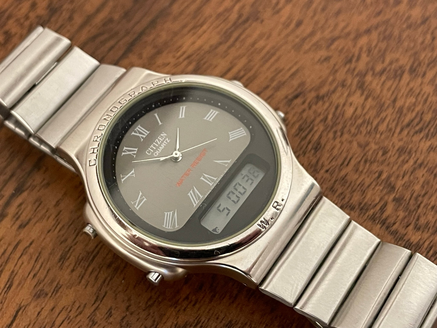 (1980s) Citizen T011-312724 KA Chronograph W.R.