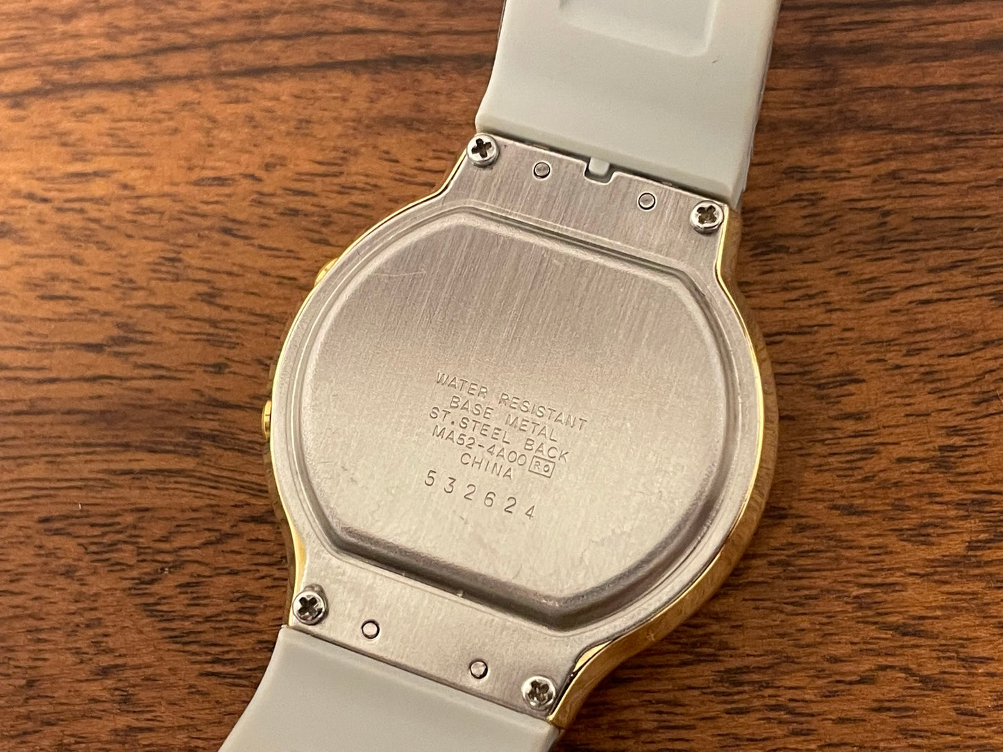 (1995) Seiko MA52-4A00 MessageWatch with gold colored case
