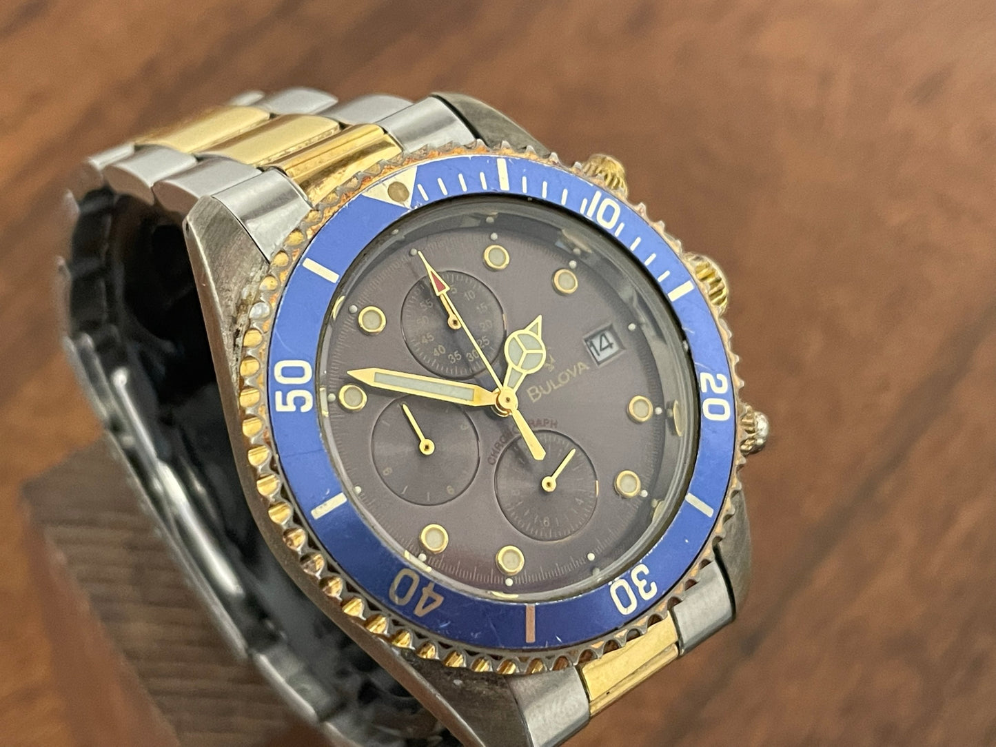 (1990s) Bulova "Submariner" chronograph diver