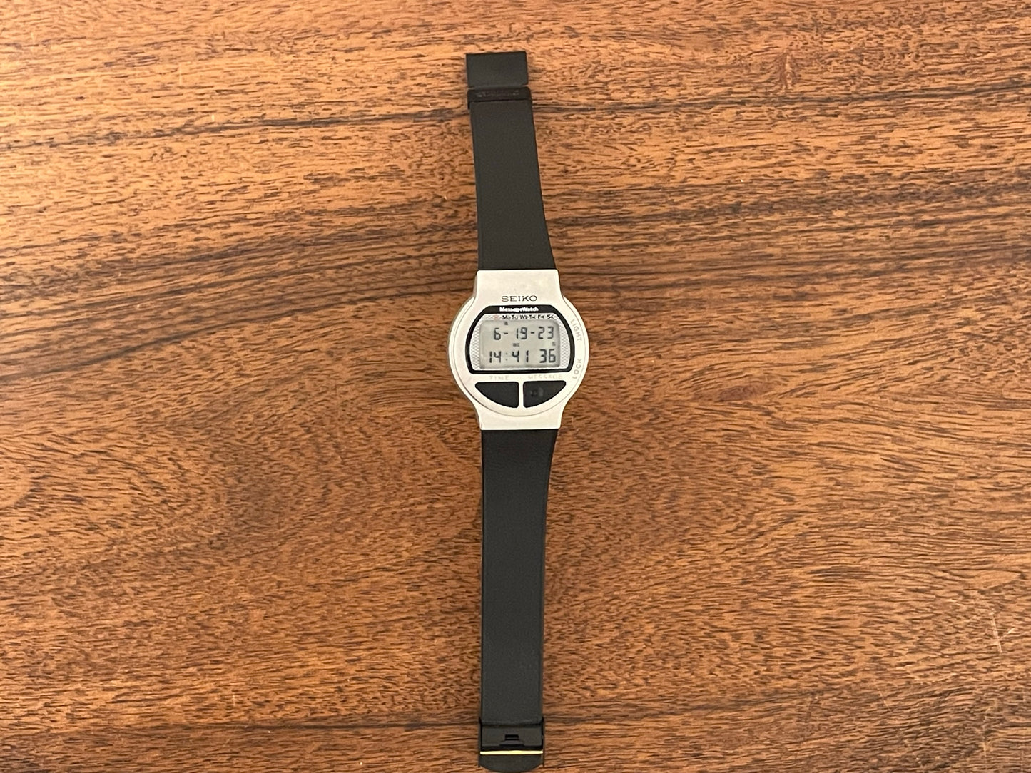 (1995) Seiko MA52-4A00 MessageWatch with grey colored case
